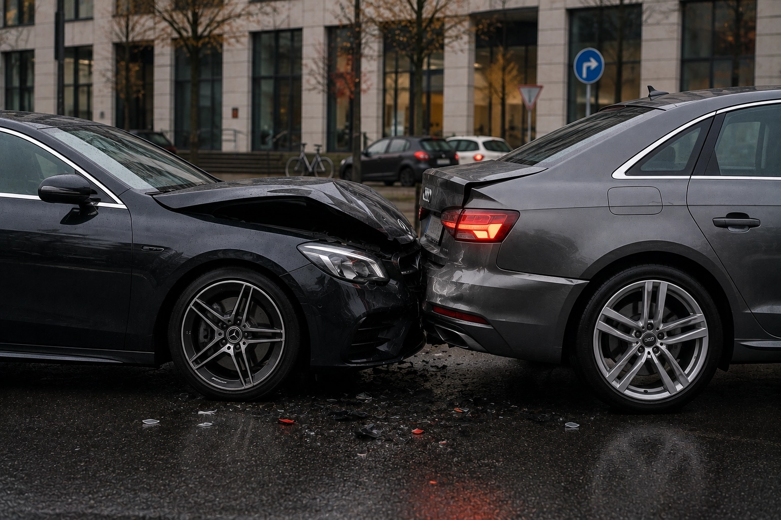 Wertminderung nach Unfall: wann & wie viel?