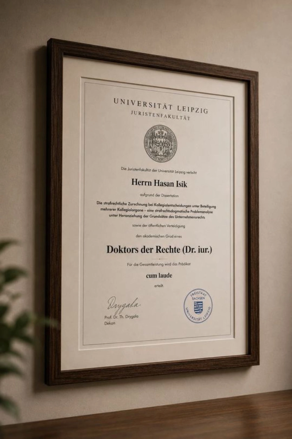 Strafrecht trifft Unternehmen.
